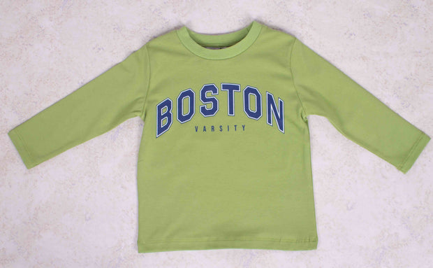Boys Long Sleeve Boston T-shirt