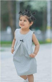 Baby Girls' Sleeveless Floral Dress - Elma's Clothing