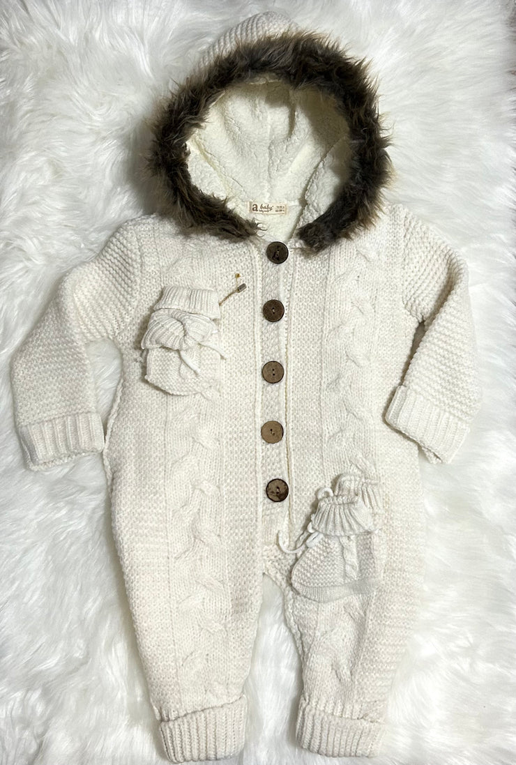 Baby Hooded Jumpsuit Fall / Winter