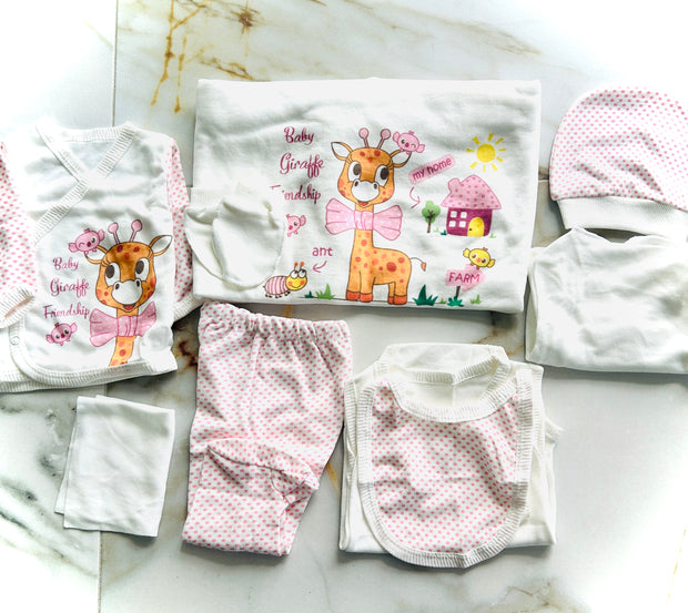 Baby Girls Giraffe Set