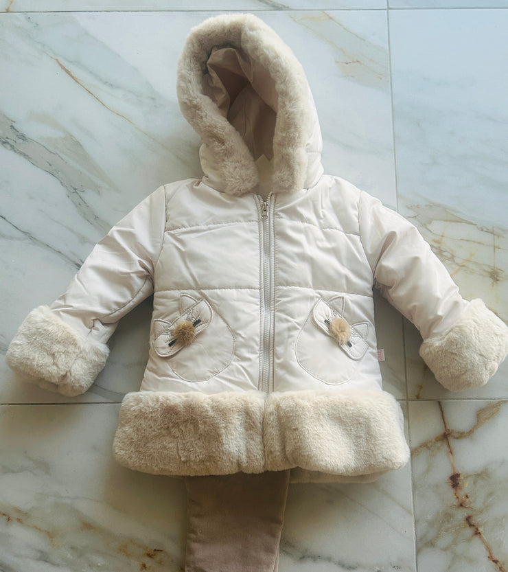 Girls Winter Jacket with Pants