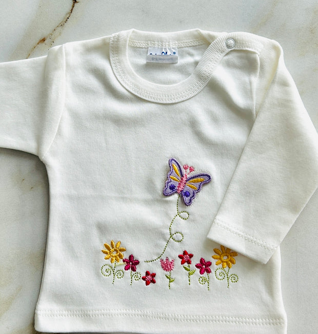 Butterfly Cotton  T-Shirt