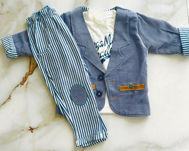 Baby Jacket 3-Piece Set