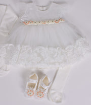 White Dress 0-3 Months