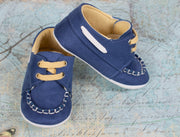 Boys Light Blue Cute Shoes