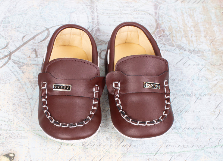 Baby Boys Brown Shoes