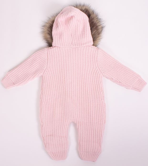 Baby Girls Winter Knitted Jumpsuit Outerwear