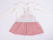 Girls Bunny Dresses with Long Sleeves