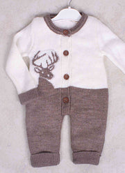 Baby Winter Knitted Romper/ Jumpsuit