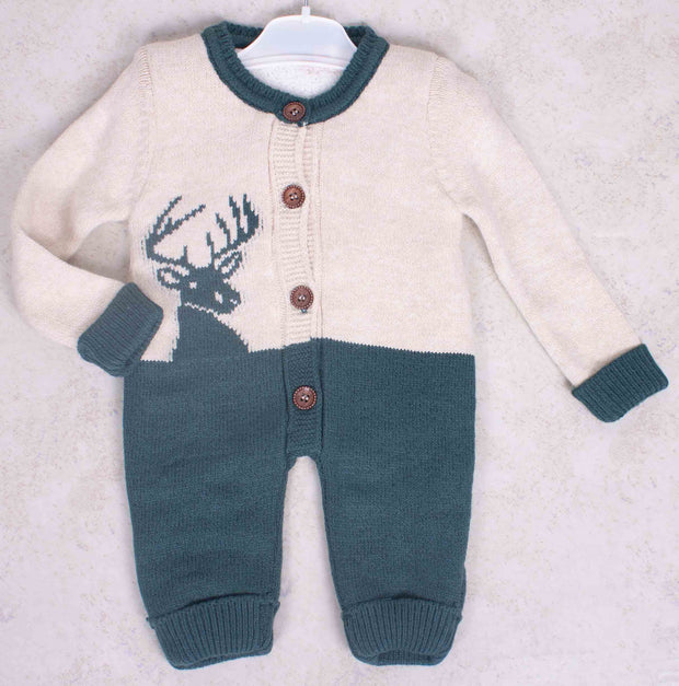 Baby Winter Knitted Romper/ Jumpsuit