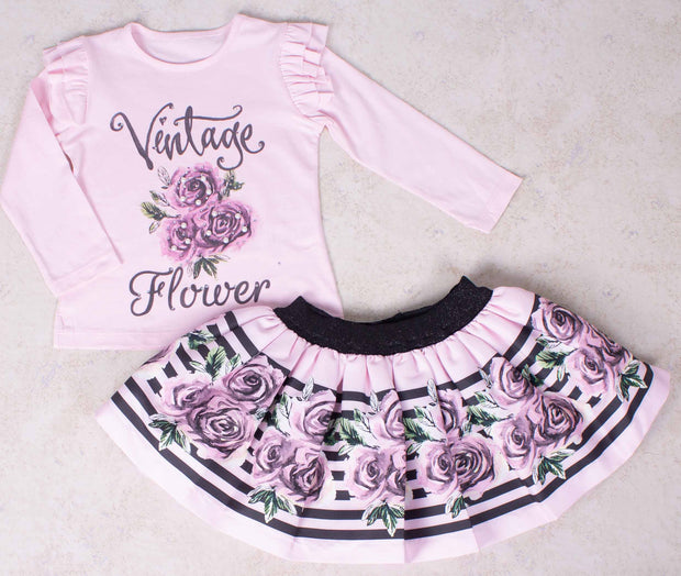 Girls Floral Set