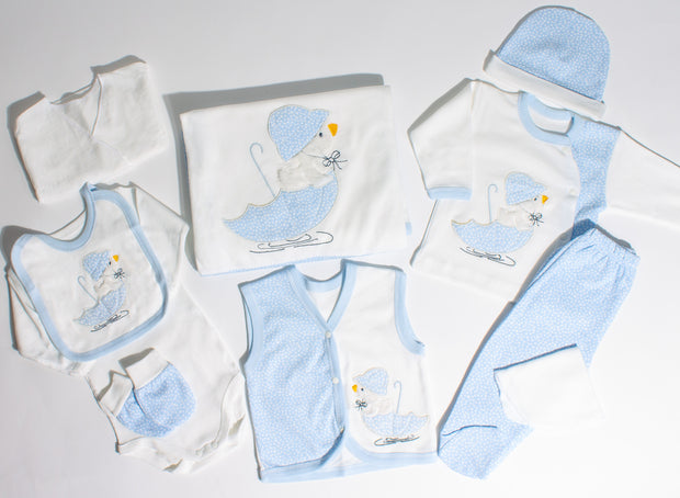 Baby Boy 10 Piece Little Duck Set