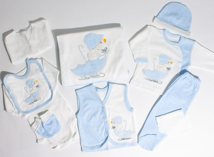 Baby Boy 10 Piece Little Duck Set