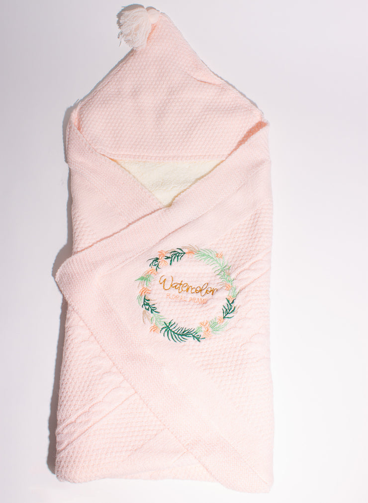 Newborn Baby Pink  Swaddle-Blanket