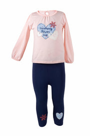 Baby Girls' T-shirt & Leggings - Elma's Clothing