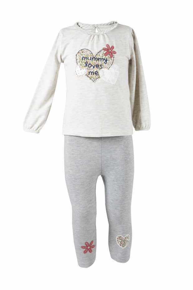 Baby Girls' T-shirt & Leggings - Elma's Clothing