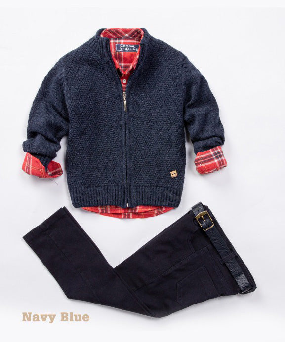 Boys Fall/ Winter Long Sleeve Sweater Set
