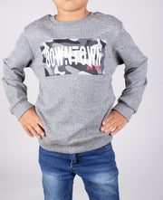 Boys' Gray Downtown Fall Sweatshirt - Elma's Clothing