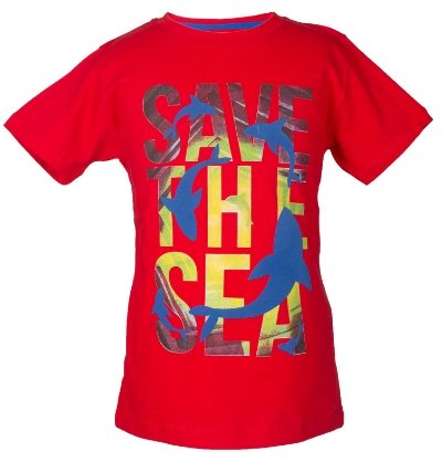 Boys' Save The Sea T-shirt - Elma's Clothing