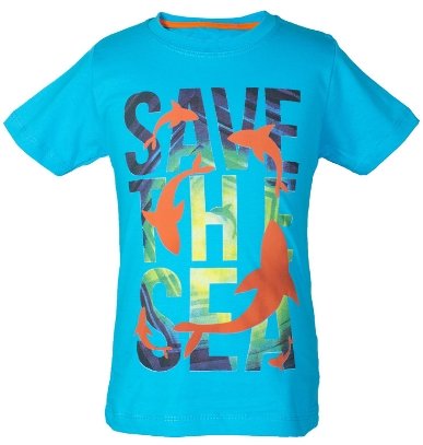 Boys' Save The Sea T-shirt - Elma's Clothing