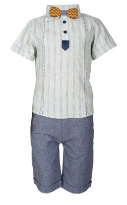 Boys' Tie Outfit for Summer - Elma's Clothing