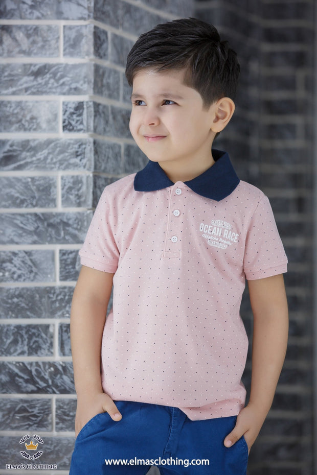 Elma's Clothing Boys Cotton Polo Shirt - Elma's Clothing
