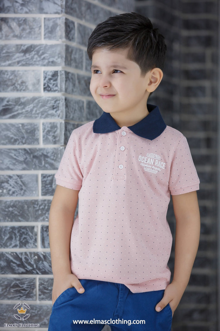 Elma's Clothing Boys Cotton Polo Shirt - Elma's Clothing