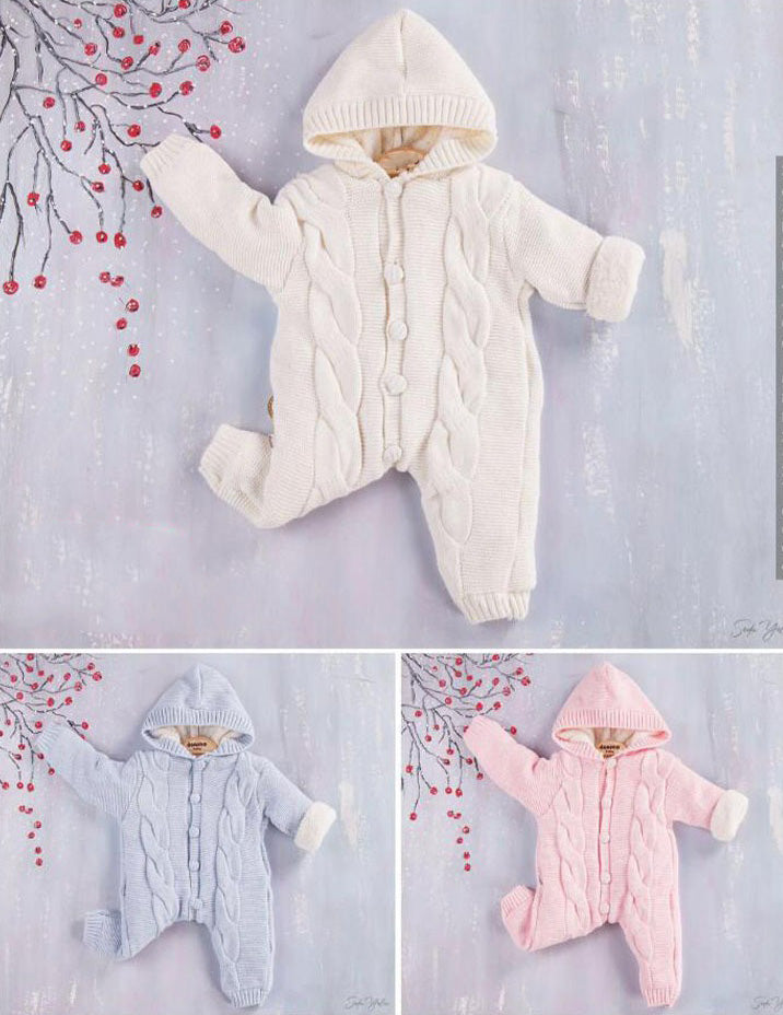 Baby Fall/ Winter Jumpsuit/ Coat/ Warm Romper