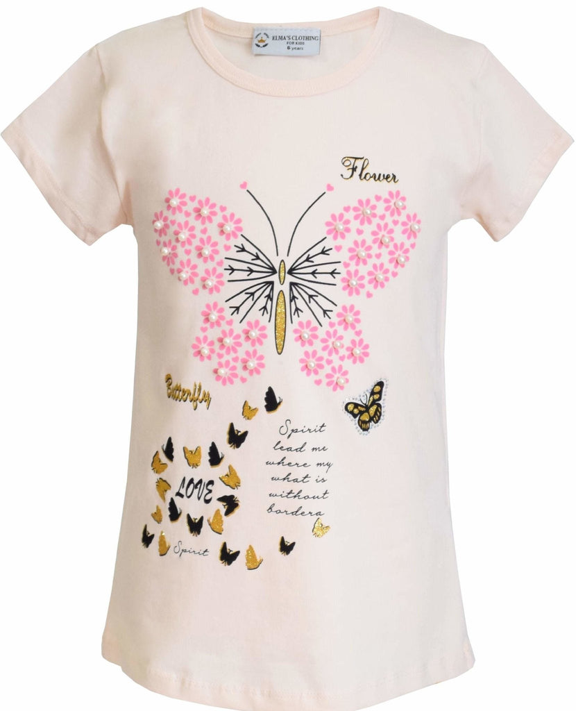 butterfly shirts for girls