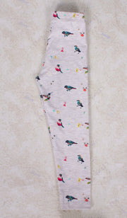 Girls Hummingbird Leggings - Elma's Clothing