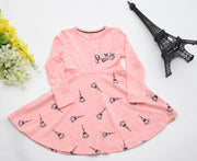 Girls' Little Paris Dress - Elma's Clothing