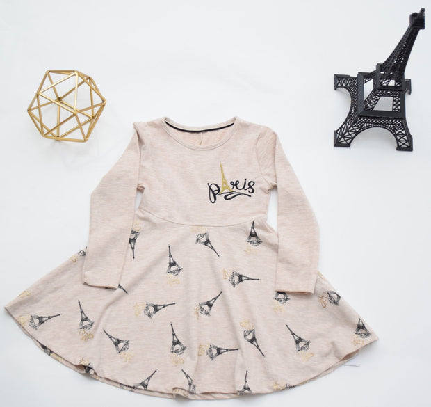Girls' Little Paris Dress - Elma's Clothing