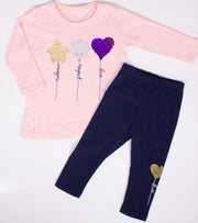Girls Long Sleeve Star Outfit - Elma's Clothing