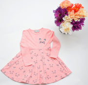 Girls' Pink Dress - Elma's Clothing