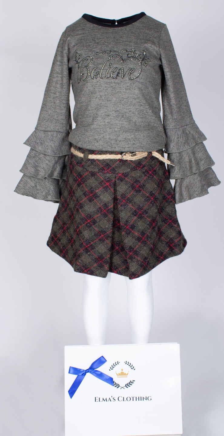 Girls Skirt And Top Set - Elma's Clothing