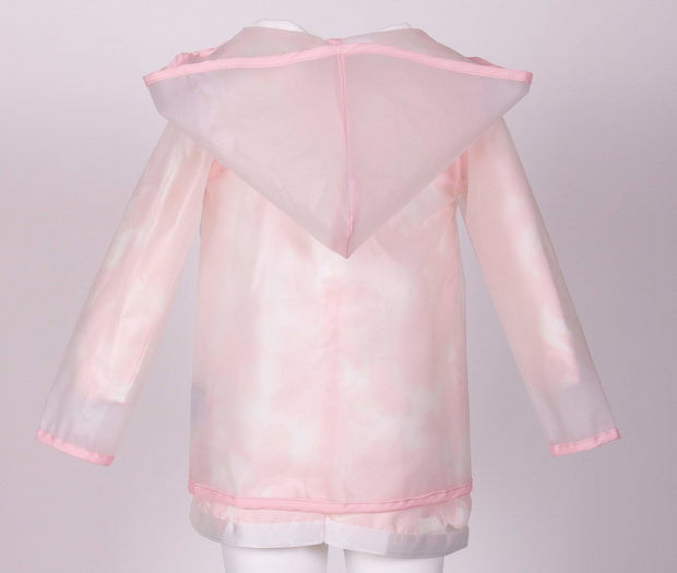 Pink Dress with Raincoat - Elma's Clothing
