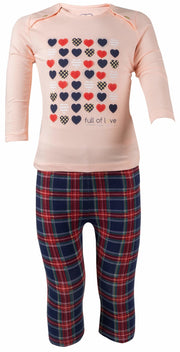 Pink Set Top & Leggings - Elma's Clothing