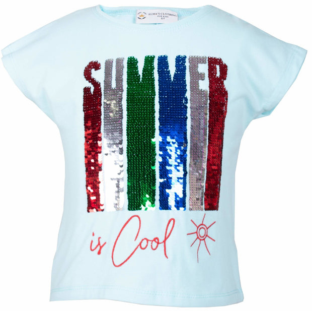 Summer is Cool T-shirt - Elma's Clothing