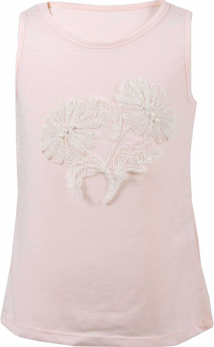 White Flower T-Shirt - Elma's Clothing